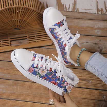 large-flat-bottomed-graffiti-canvas-shoes-for-women
